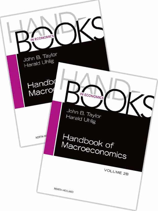 Upplýsingar um Handbook of Macroeconomics, Volumes 2A-2B eftir John B. Taylor - Biðlisti